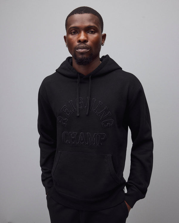 Reigning Champ Midweight Terry Arch Logo Standard Hoodie