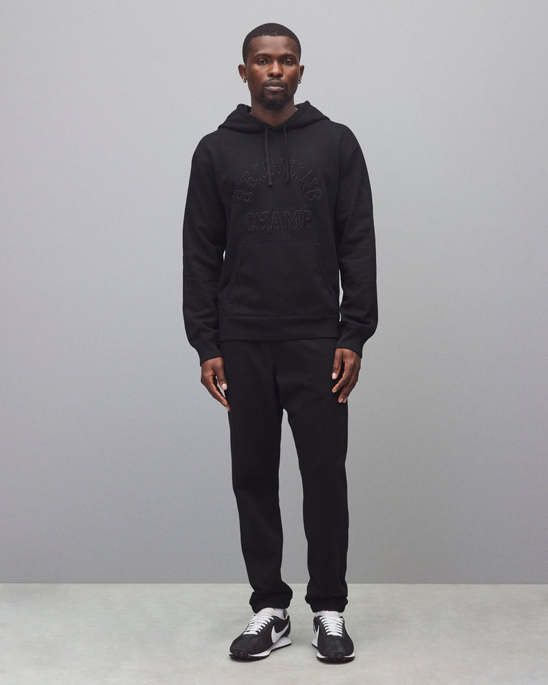 Reigning Champ Midweight Terry Arch Logo Standard Hoodie