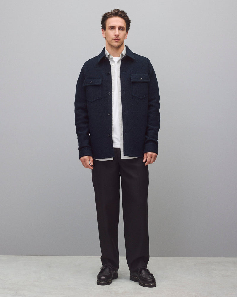 Reigning Champ Boiled Wool Warden Overshirt