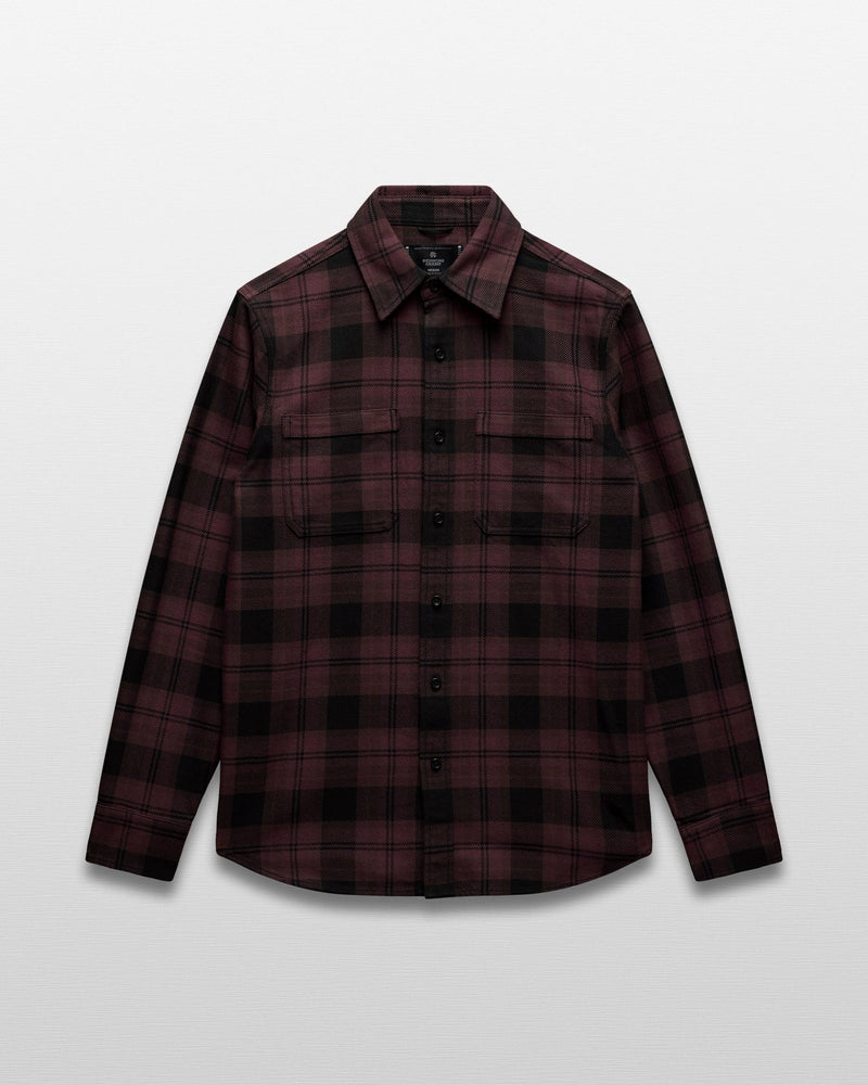 Reigning Champ Cotton Plaid Union Standard Shirt