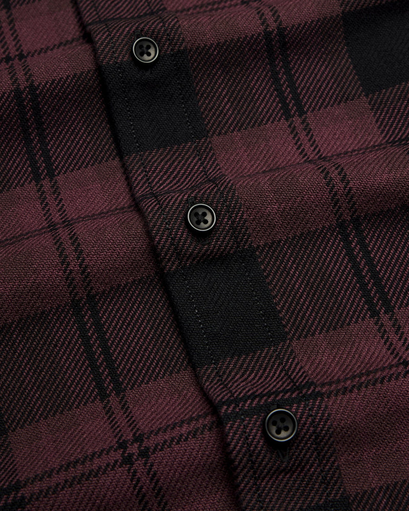 Reigning Champ Cotton Plaid Union Standard Shirt