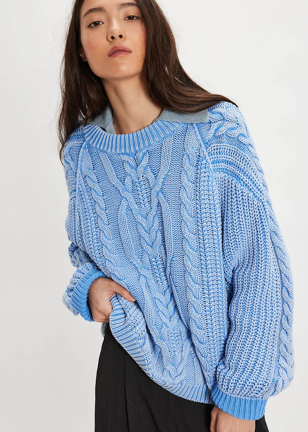 Free People Frankie Cable Sweater