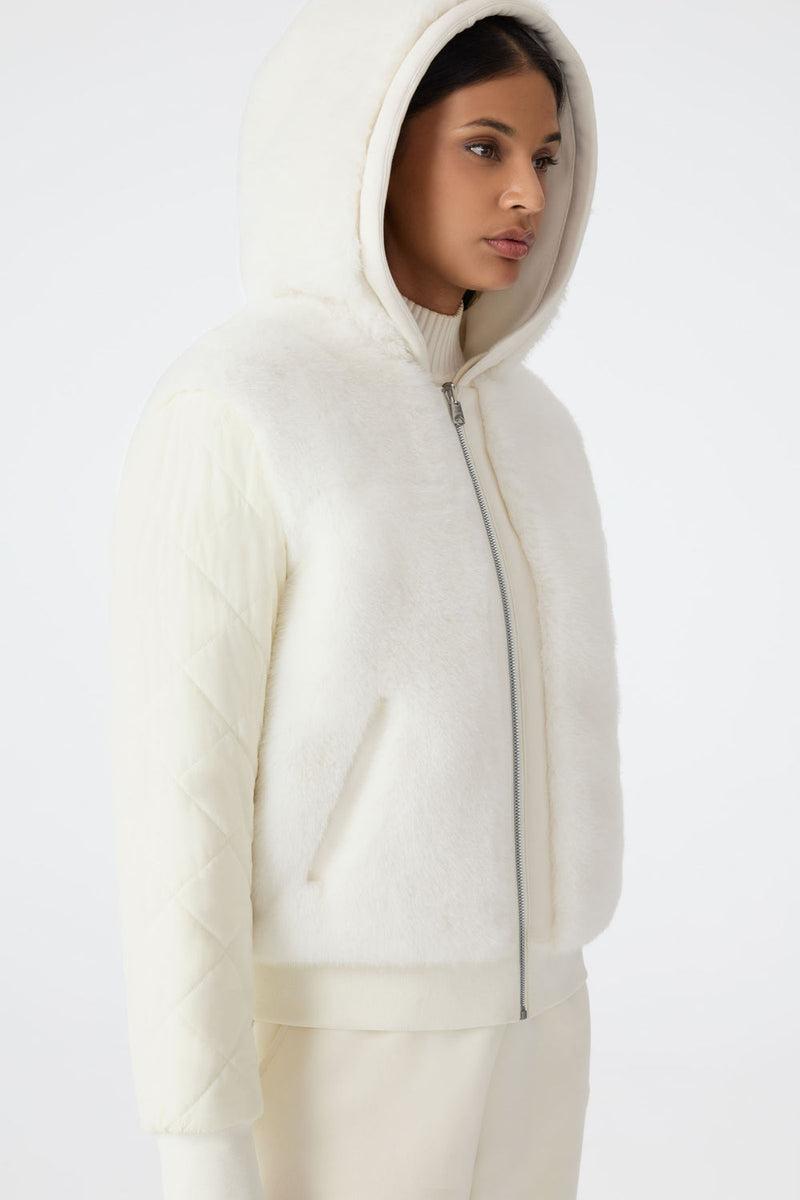 Mackage GWENDAL Reversible Faux Fur Hoodie