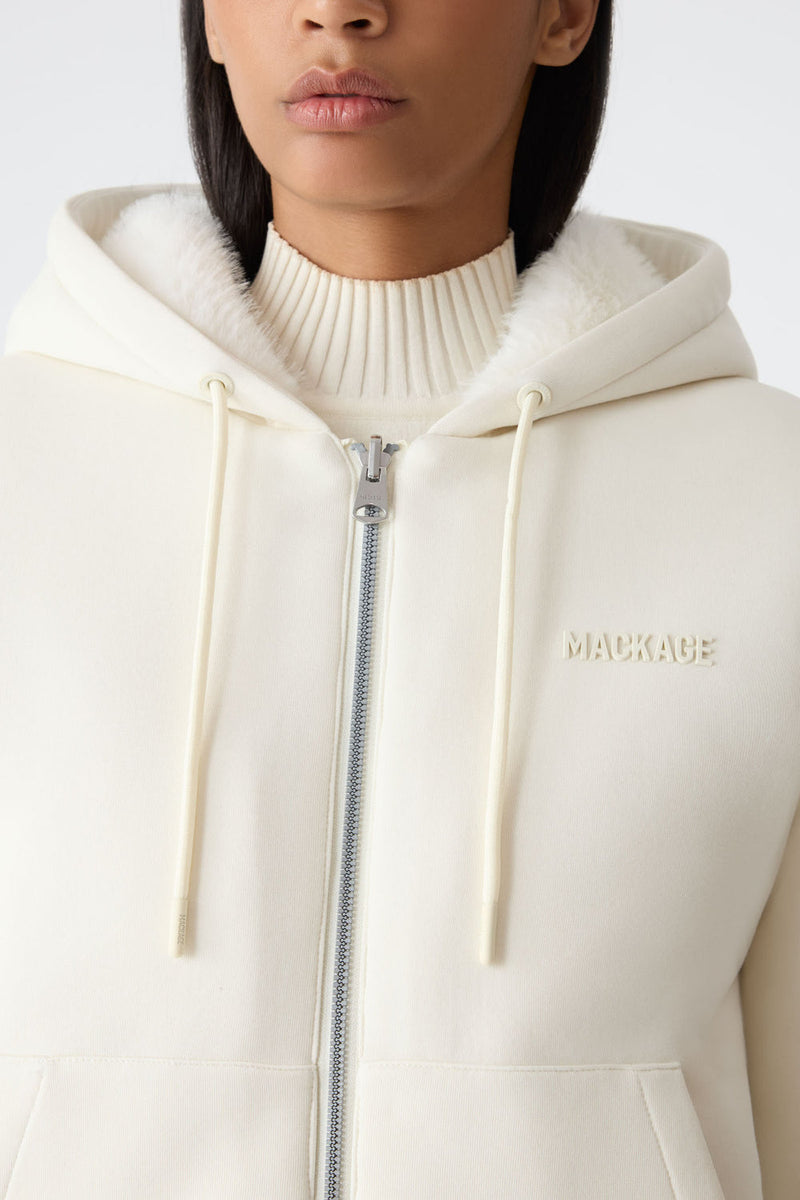 Mackage GWENDAL Reversible Faux Fur Hoodie