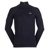 Boss Cotton Blend Sweater with Logo Detail