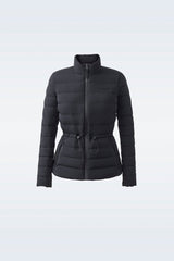 Mackage Womens Jacey-City Light Down Jacket with Stand Collar