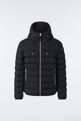Mackage Jack Black Agile-360 Stretch Light Down Jacket with Hood