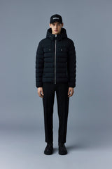 Mackage Jack Black Agile-360 Stretch Light Down Jacket with Hood