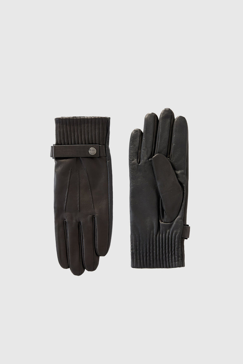 MACKAGE JAYLEN Leather Gloves With Touchscreen Compatibility