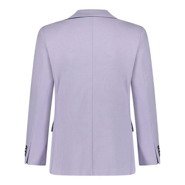 Blue Industry Waffle Blazer