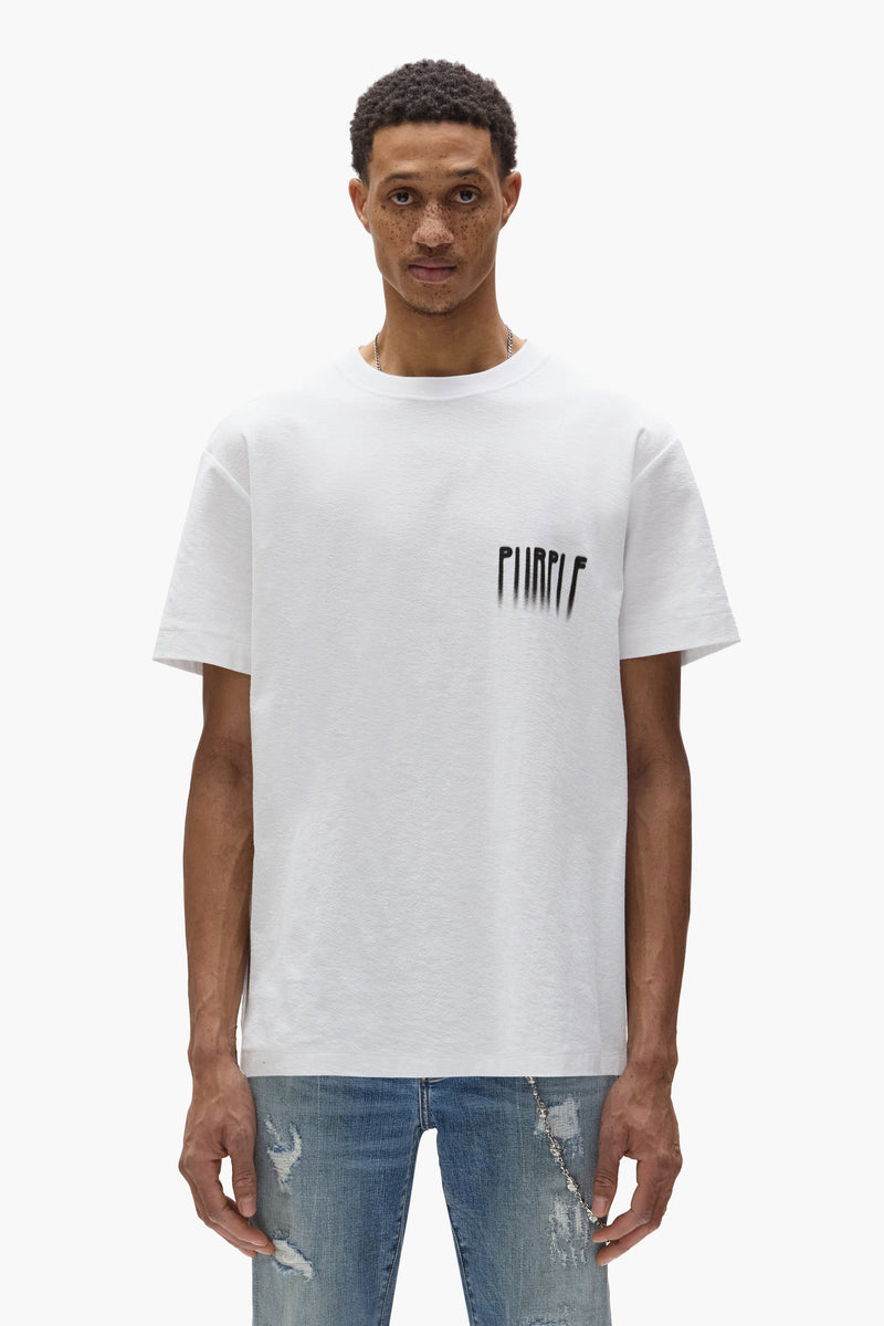 Purple Blurred Tee