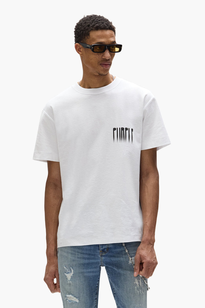 Purple Blurred Tee