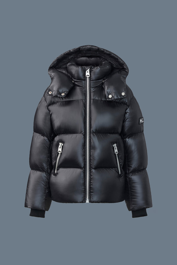 Mackage Unisex Jesse-T Lustrous Light Down Jacket for Toddlers (2-6 Years)