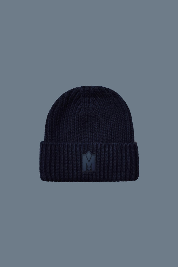 Mackage Jude Unisex Hand-Knit Toque with Ribbed Cuff