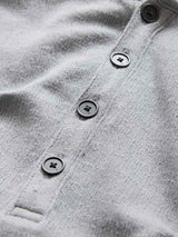 John Varvatos Walden Henley in Broken Stitch