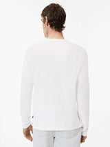 John Varvatos Walden Henley in Broken Stitch
