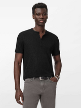John Varvatos EGON Textured SS HENLEY