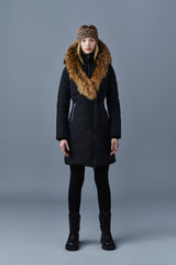 Mackage Kay Down Coat with Natural Fur Signature Mackage Collar