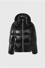 KENT-GLO High-Gloss Hooded Down Jacket