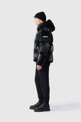 KENT-GLO High-Gloss Hooded Down Jacket
