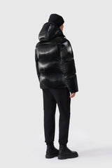 KENT-GLO High-Gloss Hooded Down Jacket