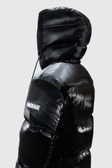 KENT-GLO High-Gloss Hooded Down Jacket