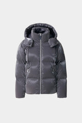 KENT-GLO High-Gloss Hooded Down Jacket