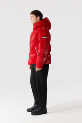MACKAGE KENT-GLO High-Gloss Hooded Down Jacket