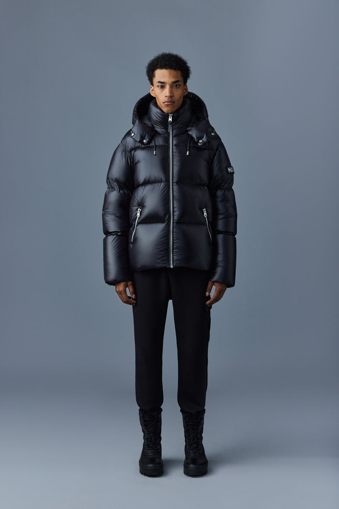 Mackage Kent Lustrous Down Jacket with Hood