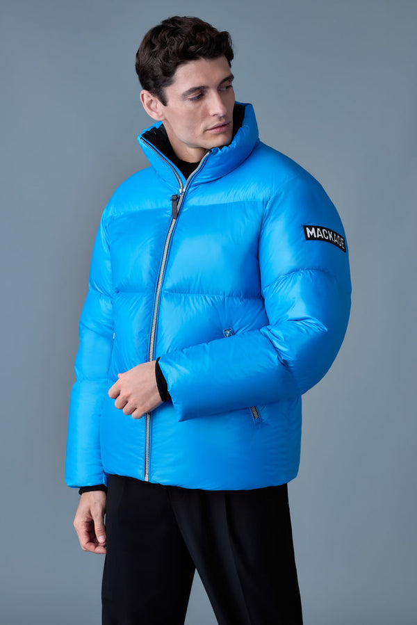 Mackage Kent Lustrous Down Jacket with Hood