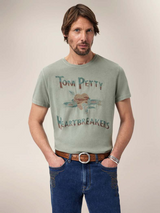 John Varvatos TOM PETTY AND THE HEARTBREAKERS EMBROIDERED TEE