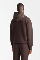 KOLTON-ZZ Double-Face Jersey Logo Hoodie