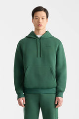 KOLTON-ZZ Double-Face Jersey Logo Hoodie