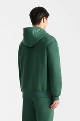 KOLTON-ZZ Double-Face Jersey Logo Hoodie