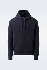 Mackage Krys Navy Unisex Hoodie with Velvet Embroidery