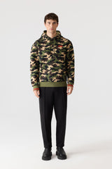 Mackage KRYSTIAN-CAMO Double-Face Jersey Hoodie with Camo Print