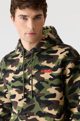 Mackage KRYSTIAN-CAMO Double-Face Jersey Hoodie with Camo Print