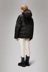 Rains Unisex Kevo Puffer Jacket in Black