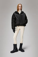 Rains Unisex Kevo Puffer Jacket in Black