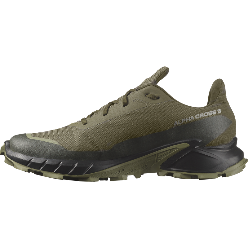 Salomon Men's Alphacross 5 Gore Tex in Olive night