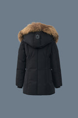 Mackage Leelee Down Coat with Removable Natural Fur Signature Mackage Collar for Kids (8-14 Years)