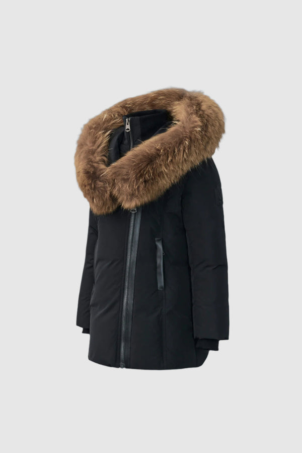 Mackage LEELEE Down coat with removable natural fur Signature Mackage Collar for toddlers (2-6 years)
