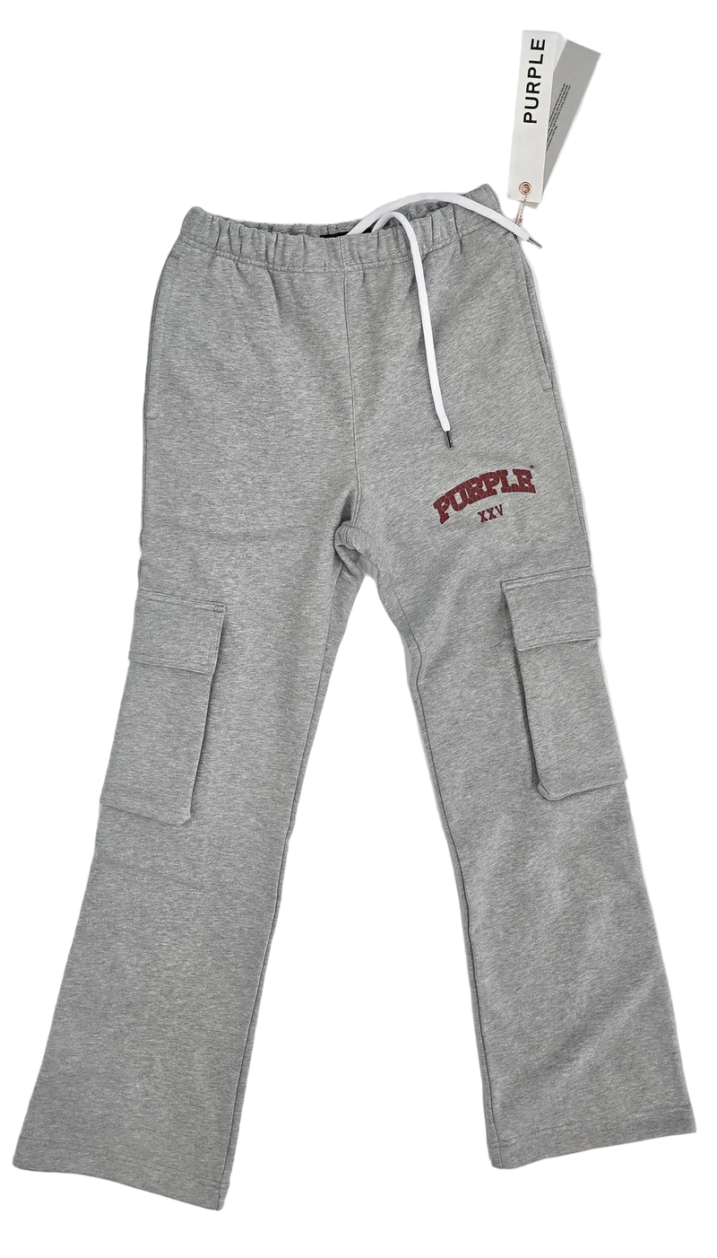 Purple MWT Fleece Cargo Pant