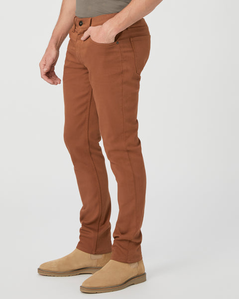 Paige Transcend Lennox Slim Jean - Italian Coffee