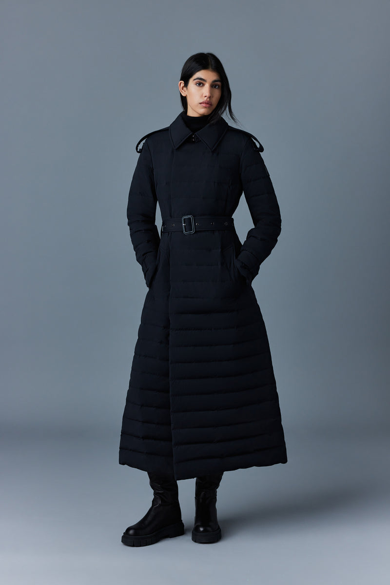 Mackage Magda Black 360 Stretch Light Down Coat
