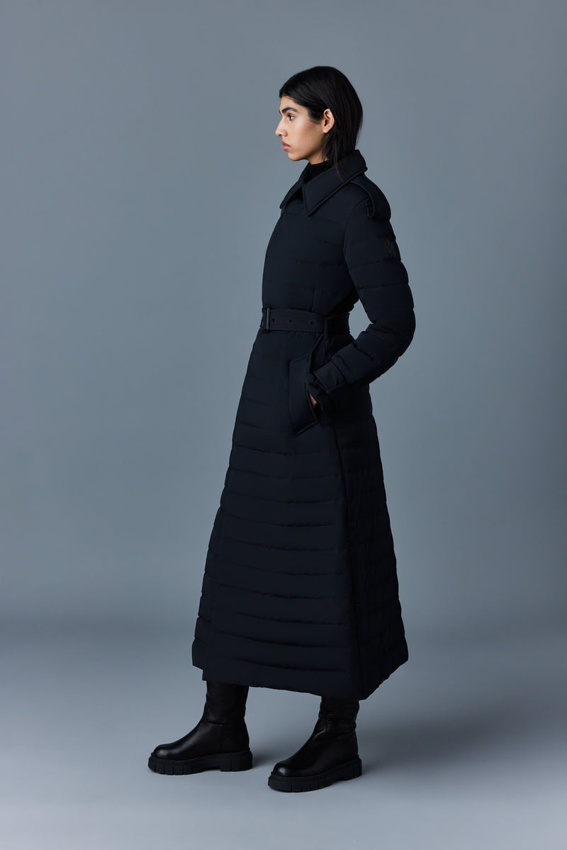 Mackage Magda Black 360 Stretch Light Down Coat