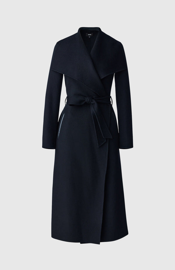Mackage MAI-CN Double-face wool wrap coat