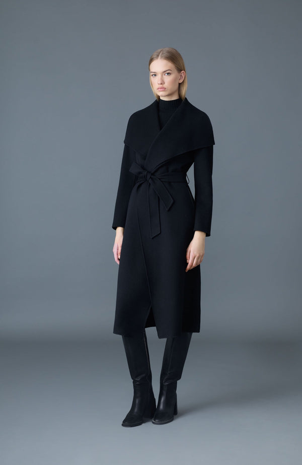 Mackage MAI-CN Double-face wool wrap coat