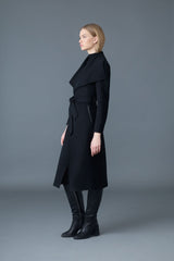 Mackage MAI-CN Double-face wool wrap coat