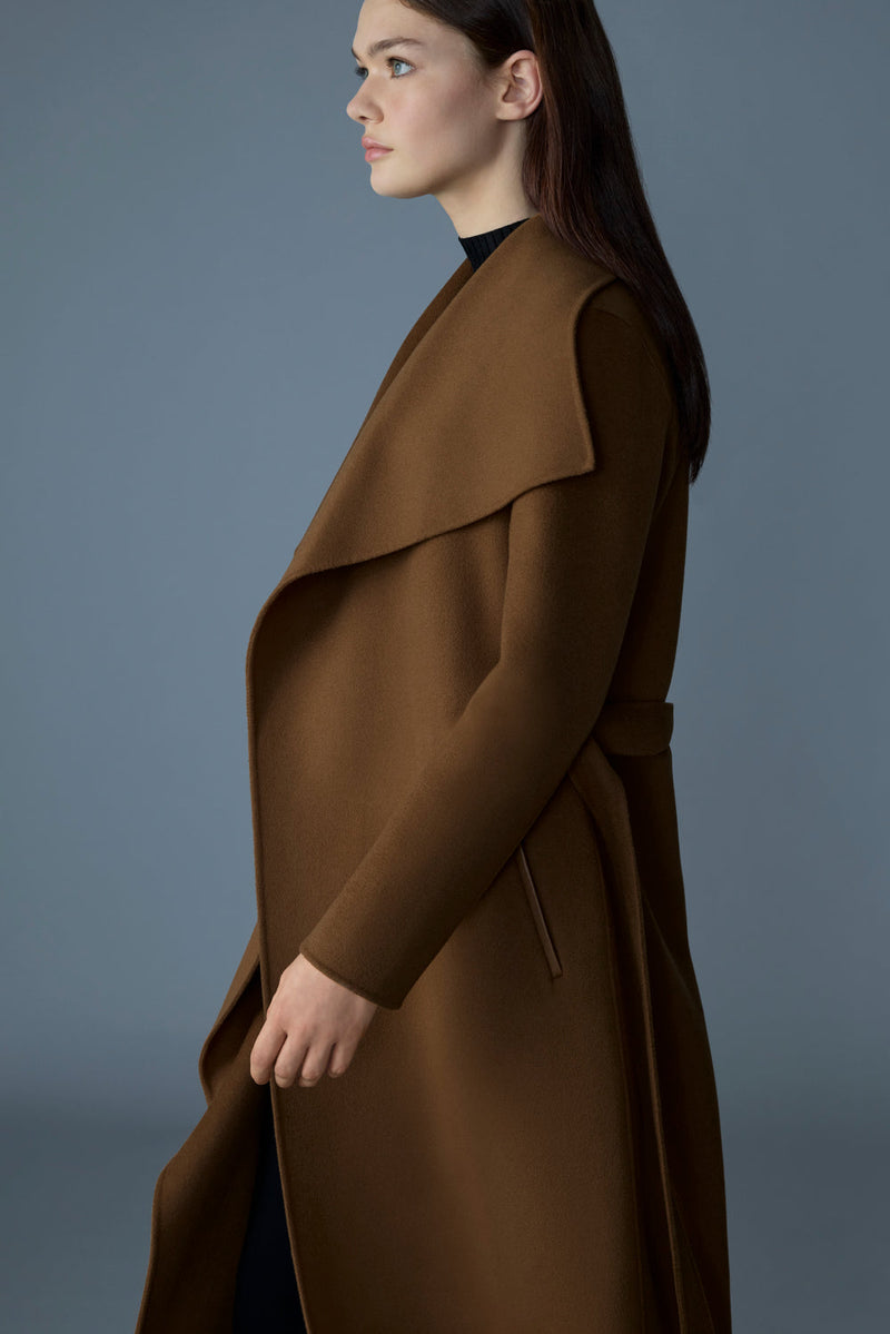 Mackage MAI-CN Double-face wool wrap coat